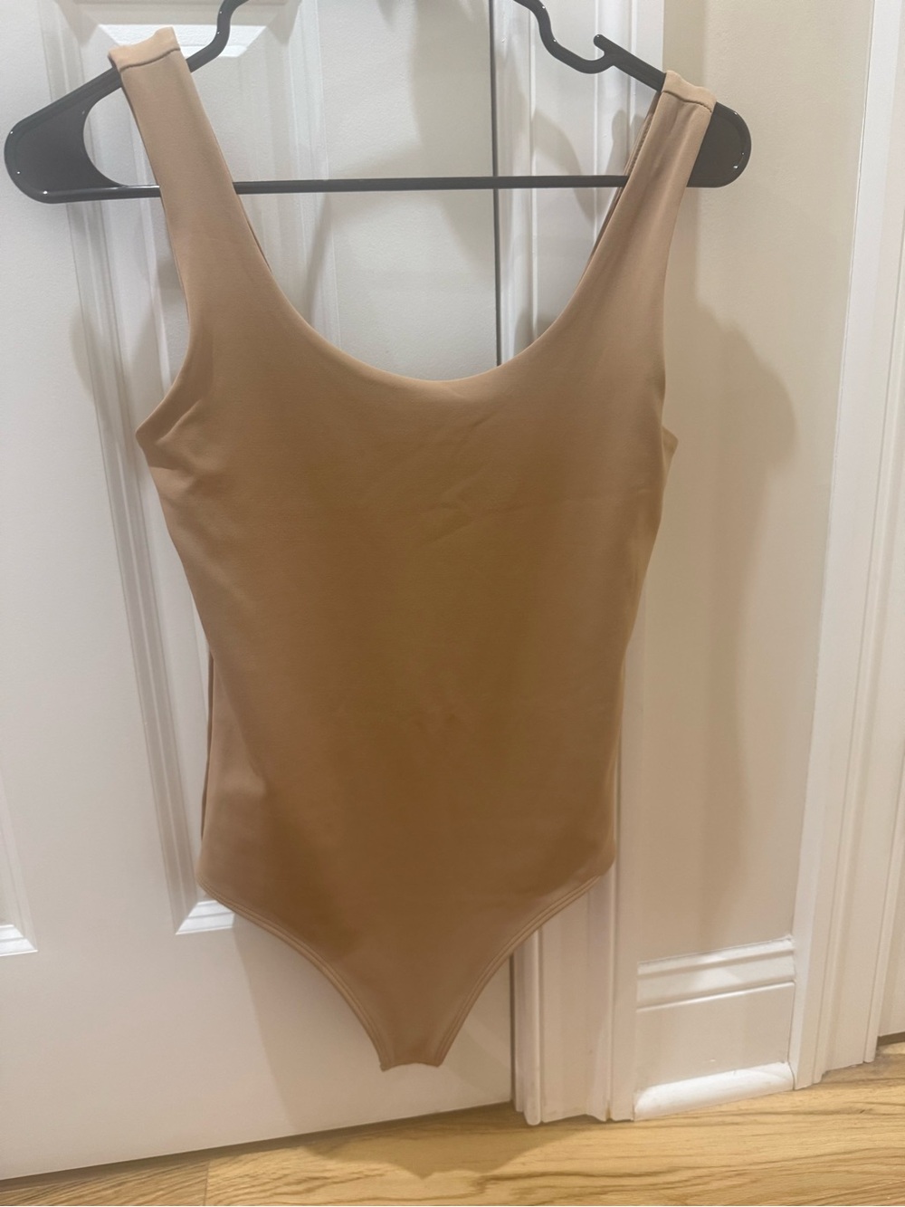 EXPRESS BNWT Body Contour High Compression Body Suit - Tan Size XS